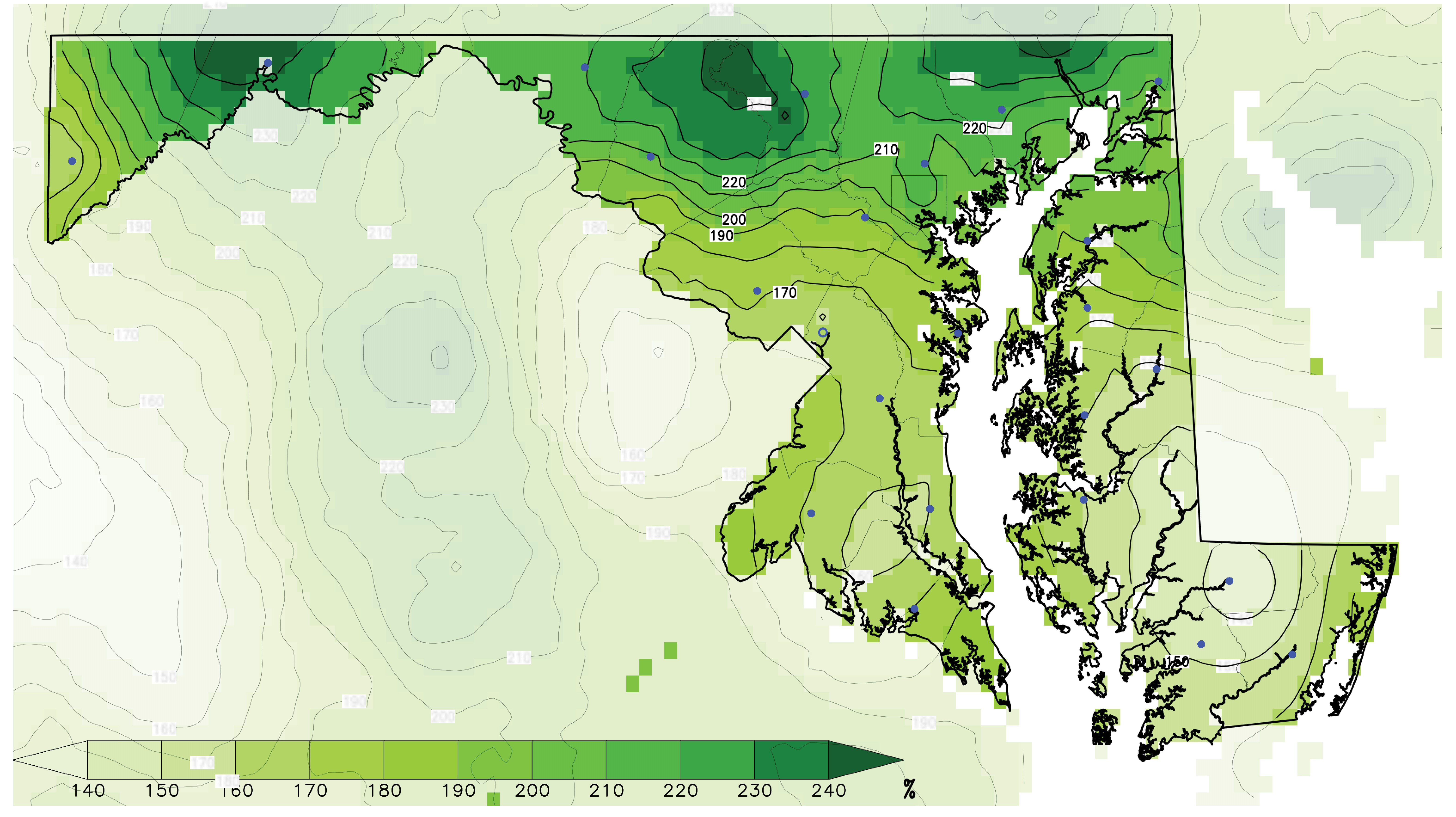 Precipitation %clim