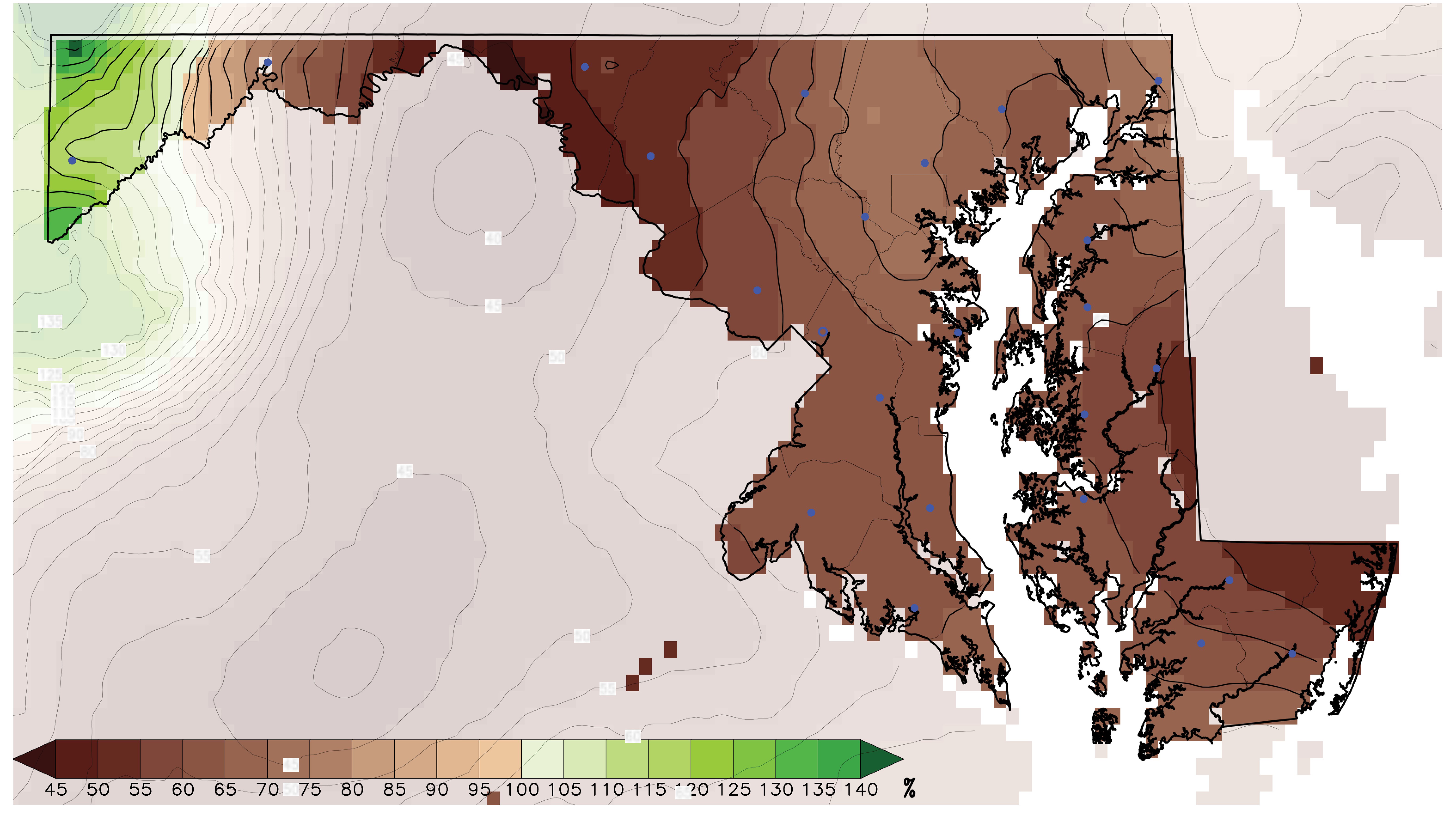 Precipitation %clim