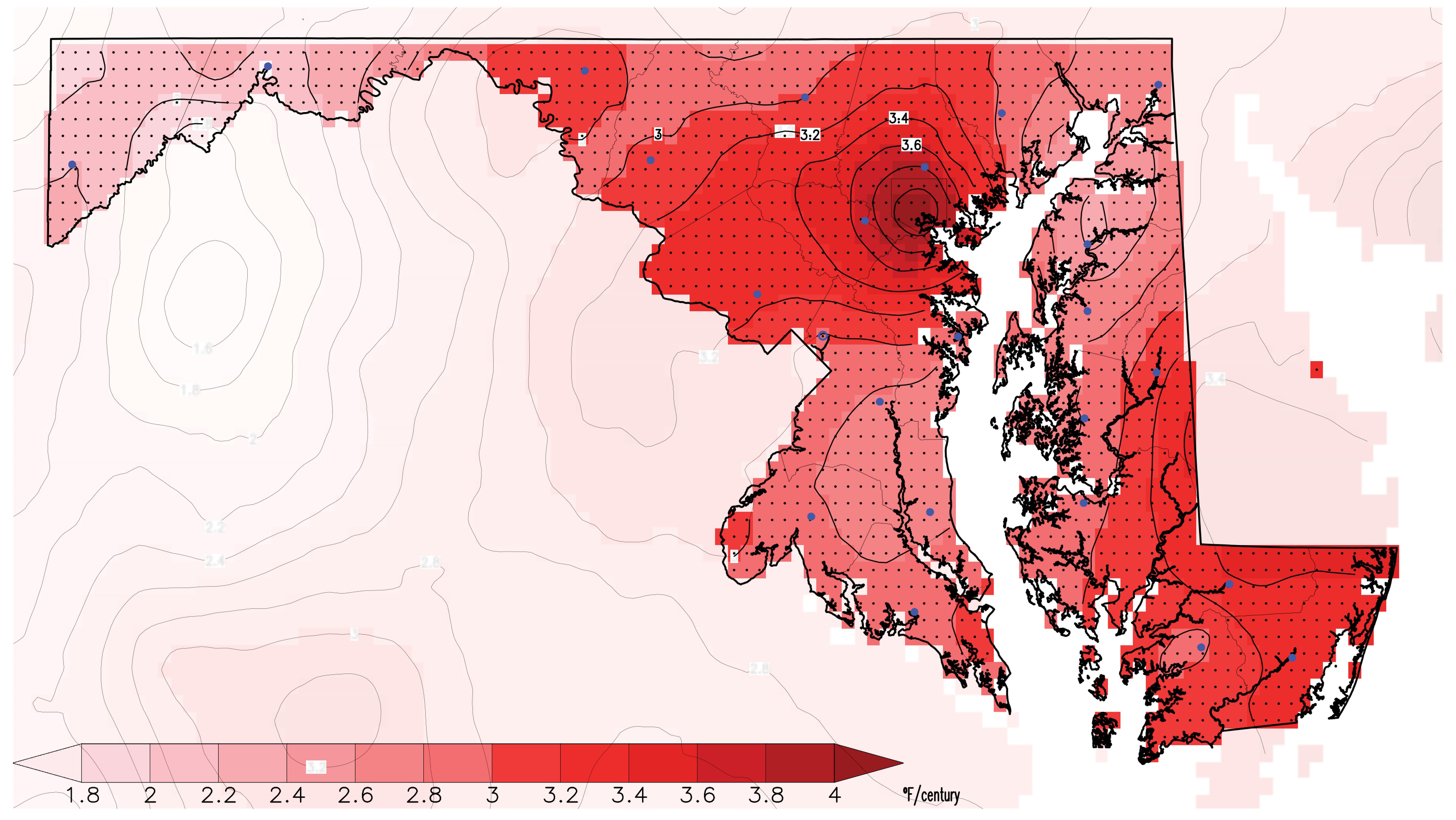 Mean Temperature Trends