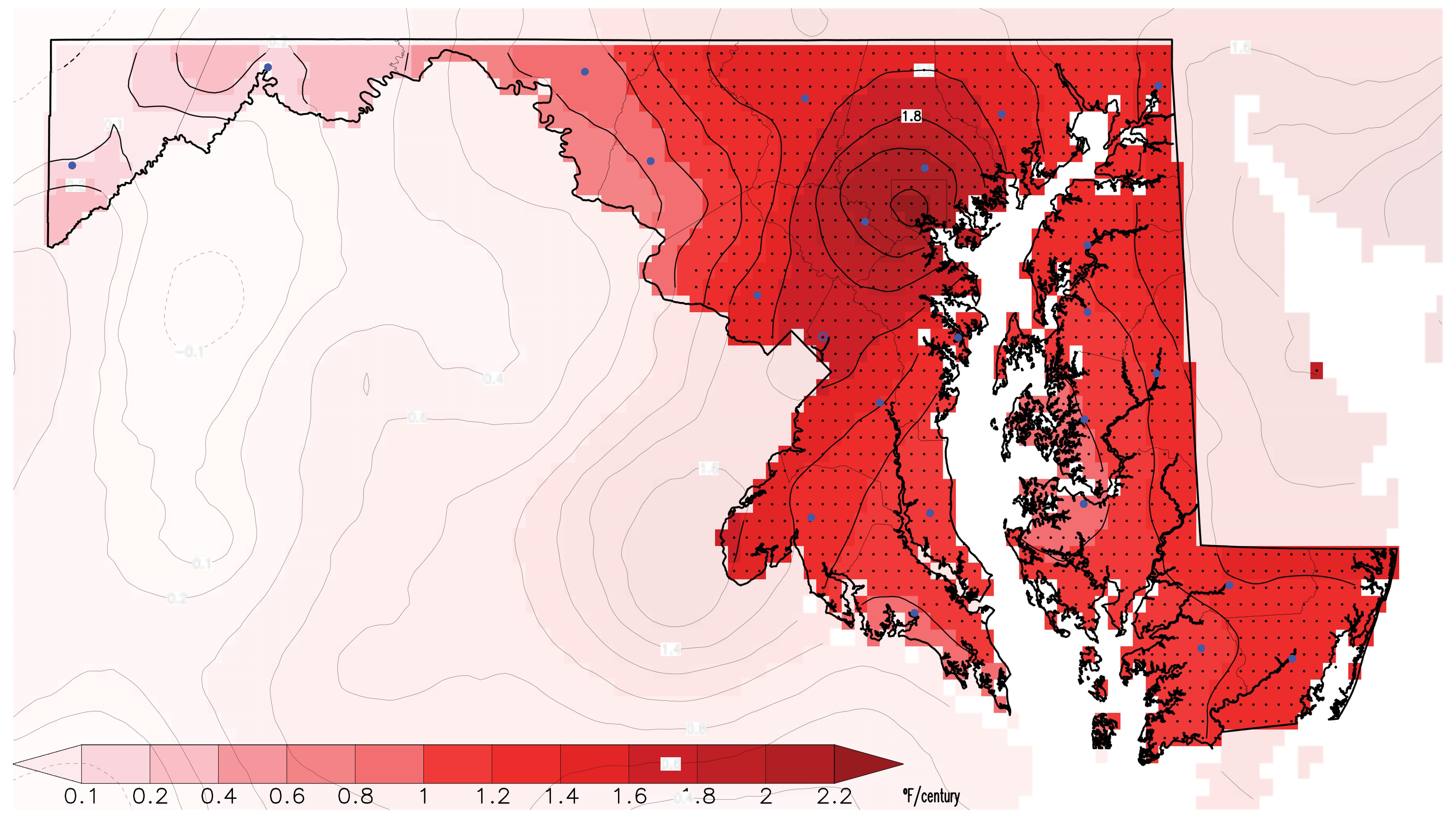 Mean Temperature Trends